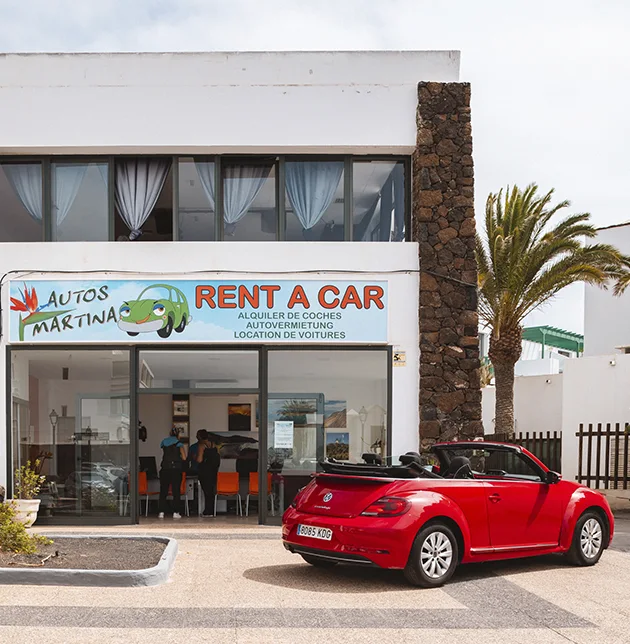 alquiler de coches en Costa teguise